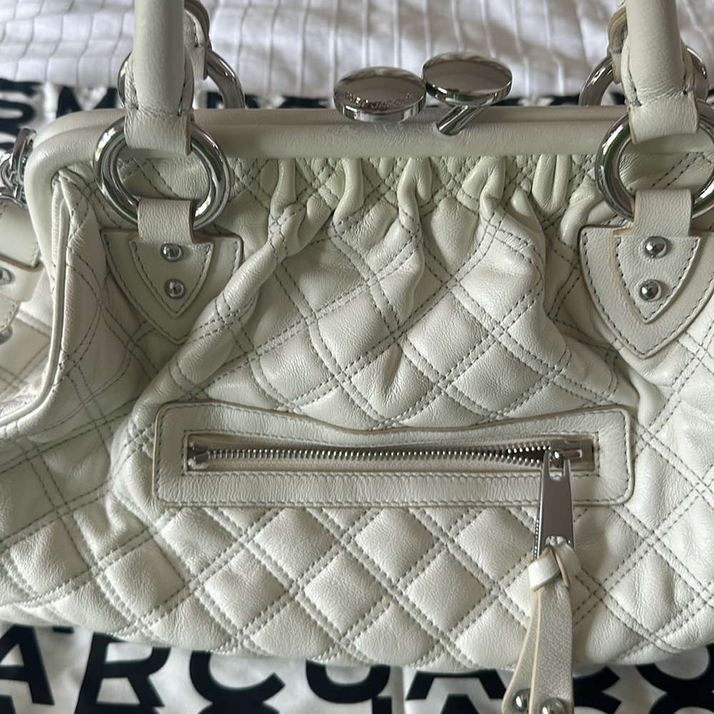 White Marc jacobs Stam handbag - Picture 2 of 5
